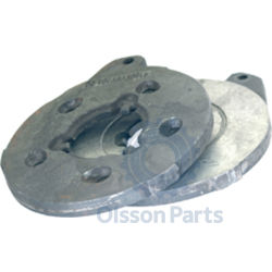 Bremsscheibe für Handbremse 142mm |für 40 km/h | 1345726C1, 71702067