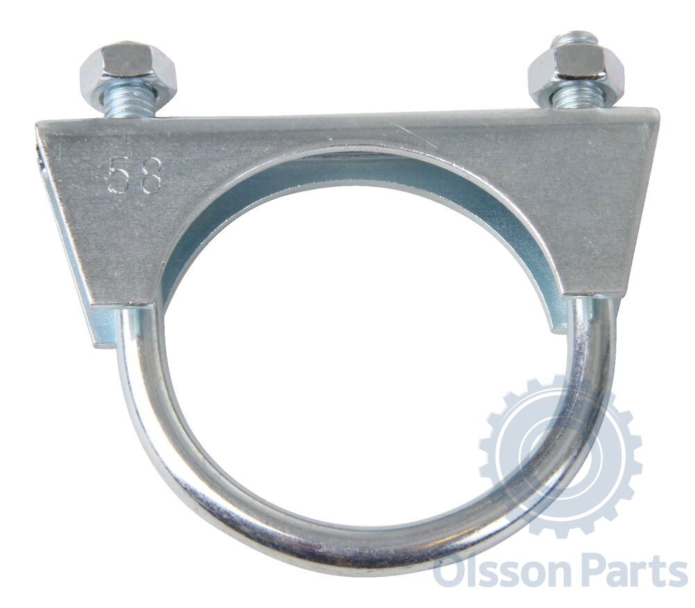 Exhaust clamp universal connector Ø 76 mm x 125 mm