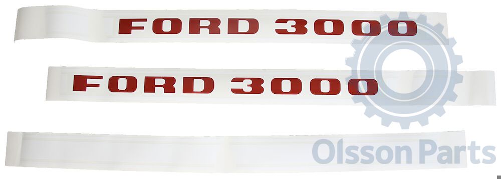 Ford Tractor Oval" - Aufkleber/Decal - Custom Planet