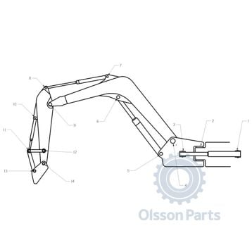 Pos.4 Expander pin - 50x365 mm