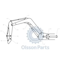 Pos.4 Expander pin - 50x365 mm